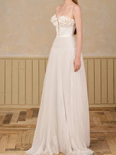 Load image into Gallery viewer, Beautiful Flower, Backless Pleated Maxi Dress