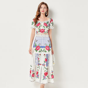 *NEW Rose Flower Two Piece Set