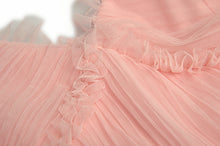 Load image into Gallery viewer, *NEW Elegant Ruffle Maxi Dress - Comes in Pink Or Blue