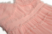 Load image into Gallery viewer, *NEW Elegant Ruffle Maxi Dress - Comes in Pink Or Blue