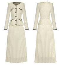 Load image into Gallery viewer, CC Beige Vintage Suit with belt