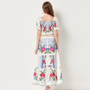 *NEW Rose Flower Two Piece Set