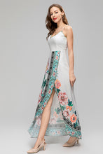 Load image into Gallery viewer, Floral Vintage Spaghetti Strap Dress