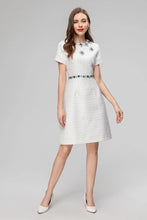 Load image into Gallery viewer, CC Diamond &amp; Beading Sequin Mini Dress
