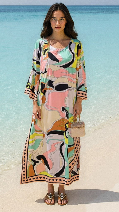 All Pastels Kaftan