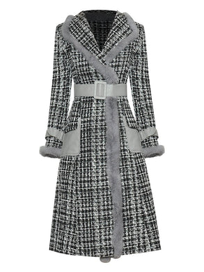 Keep Warm Windbreaker Coat with Belt