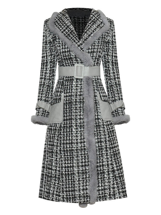 Keep Warm Windbreaker Coat with Belt