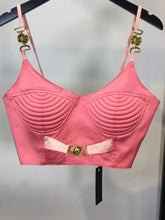 Load image into Gallery viewer, *NEW Pink Tile  print bralette &amp; skirt