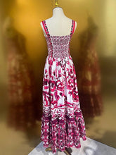 Load image into Gallery viewer, *NEW Red Tile Love Midi Dress