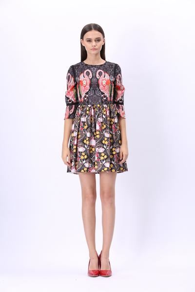 Flamingo Mini Dress