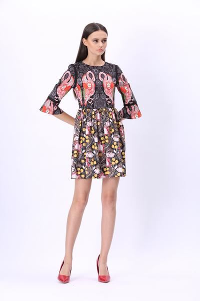 Flamingo Mini Dress