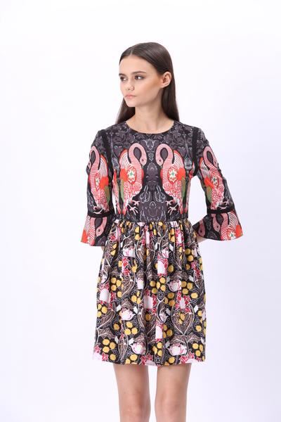 Flamingo Mini Dress