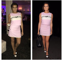 Load image into Gallery viewer, Comino Couture Baby Pink Top &amp; Skirt Set