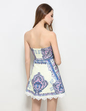 Load image into Gallery viewer, Comino Couture Sandy Strapless Vintage Dress