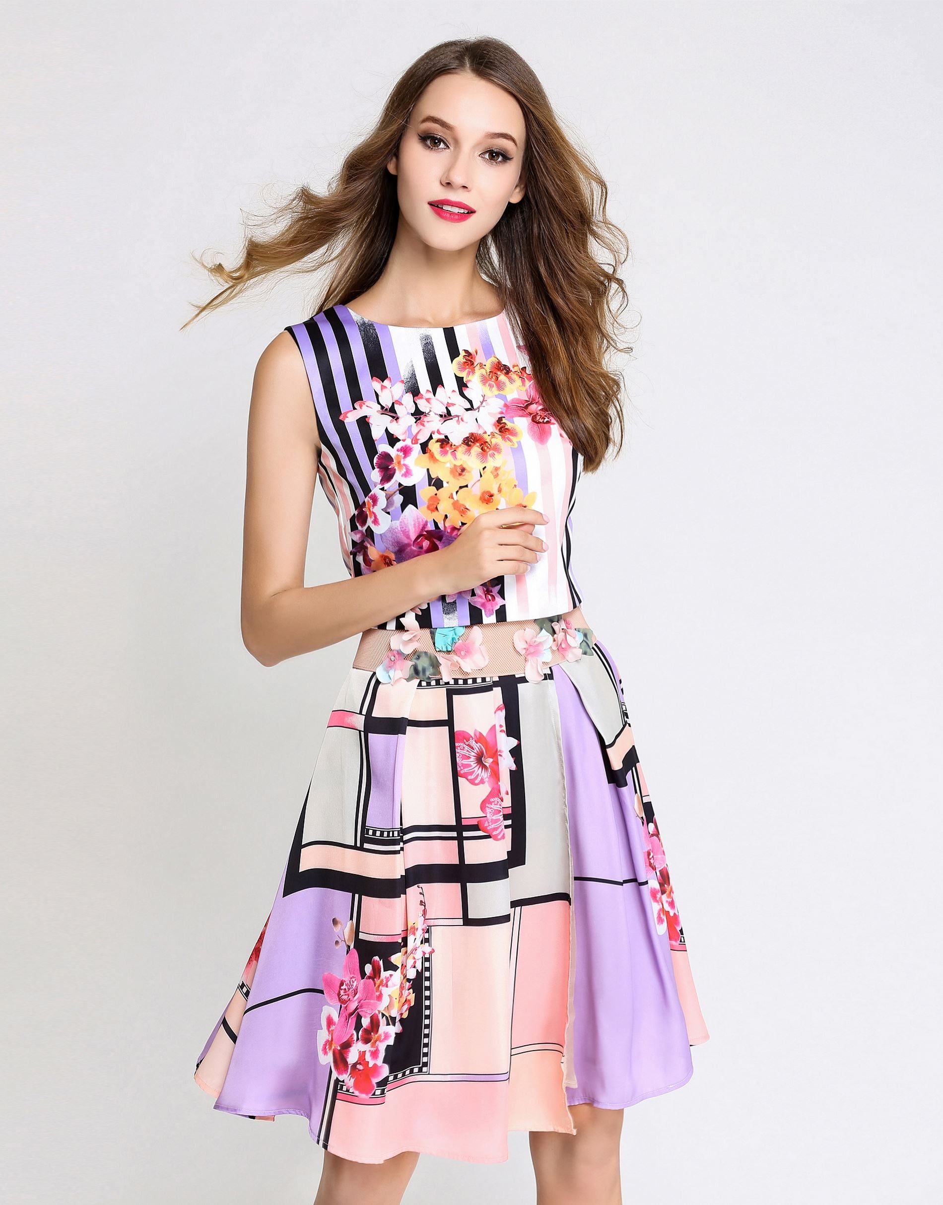 Comino Couture Candy Two Piece Top & Skirt * WAS £96*