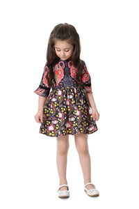 Little Miss Comino "Flamingo" Dress