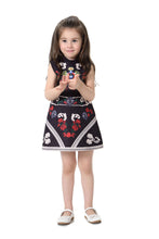 Load image into Gallery viewer, Little Miss Comino Vintage Black Dress