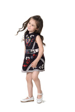 Load image into Gallery viewer, Little Miss Comino Vintage Black Dress