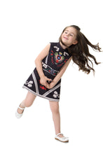 Load image into Gallery viewer, Little Miss Comino Vintage Black Dress