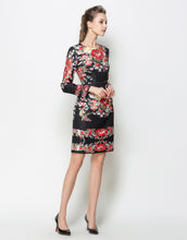 Load image into Gallery viewer, Comino Couture “Ready to Bloom” long sleeved dress