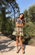 Load image into Gallery viewer, Comino Couture Knitted Blue Skater Dress *WAS £140*