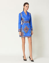 Load image into Gallery viewer, Electric Blue Blazer Dress
