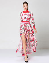 Load image into Gallery viewer, “Let’s Split” Floral Print Maxi Dress