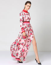 Load image into Gallery viewer, “Let’s Split” Floral Print Maxi Dress