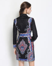 Load image into Gallery viewer, Comino Couture Black Blazer Dress