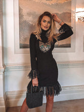 Load image into Gallery viewer, Comino Couture Cheshire Cat Dress *Was £180*