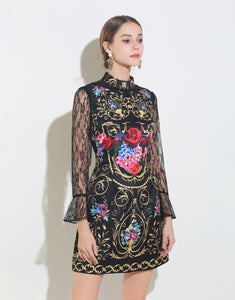 Black Lumiere Mini Dress *WAS £180*