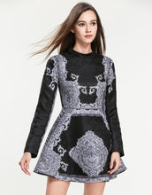 Load image into Gallery viewer, Black and Grey Vintage Dress *WAS £160*
