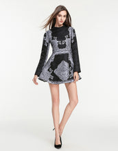 Load image into Gallery viewer, Black and Grey Vintage Dress *WAS £160*