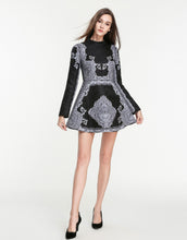 Load image into Gallery viewer, Black and Grey Vintage Dress *WAS £160*