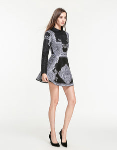 Black and Grey Vintage Dress *WAS £160*
