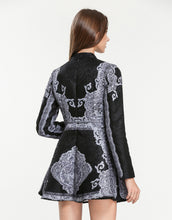 Load image into Gallery viewer, Black and Grey Vintage Dress *WAS £160*