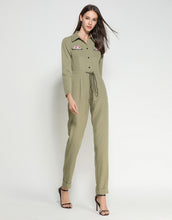 Load image into Gallery viewer, Green Leopard Boiler Suit