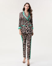 Load image into Gallery viewer, Leopard-Print Jacquard Set