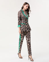 Load image into Gallery viewer, Leopard-Print Jacquard Set