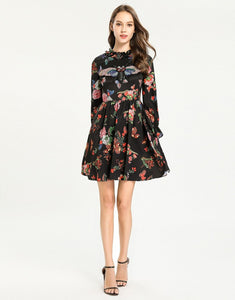 'spread your wings’ Butterfly Appliqué Floral Dress *WAS £145*