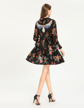 Load image into Gallery viewer, &#39;spread your wings’ Butterfly Appliqué Floral Dress *WAS £145*