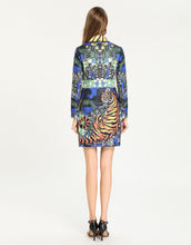 Load image into Gallery viewer, Jungle Fantasy Tiger Striped Collar Blazer