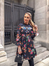 Load image into Gallery viewer, &#39;spread your wings’ Butterfly Appliqué Floral Dress *WAS £145*