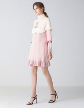 Load image into Gallery viewer, Heart on my sleeve pink jumper dress