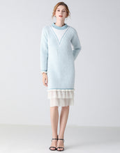 Load image into Gallery viewer, Ice Queen long sleeve jumper dress