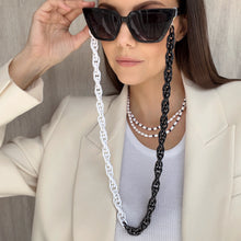 Load image into Gallery viewer, NEW!  Rome Sunglasses Chain Monochrome  by TALIS CHAINS