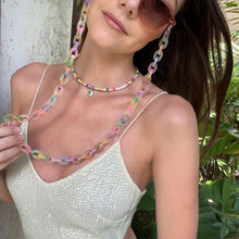 Load image into Gallery viewer, NEW! Palm Tree Pearl Necklace by TALIS CHAINS