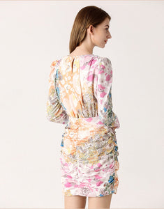 Flowers Flourish Mini Dress