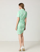 Load image into Gallery viewer, Mint Gathered Mini Dress