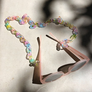 NEW! Pastel Compote sunglass chain by Talis Chains